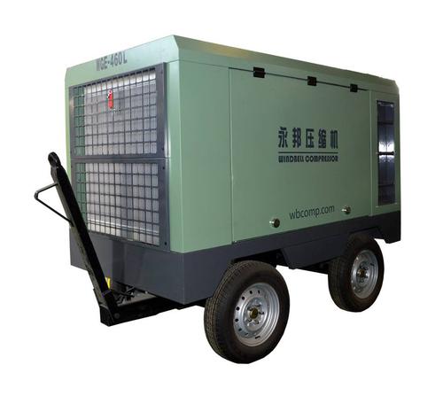 永邦wgd-460l電動移動空壓機產品圖片:河南鄭州面向地區電動移動空